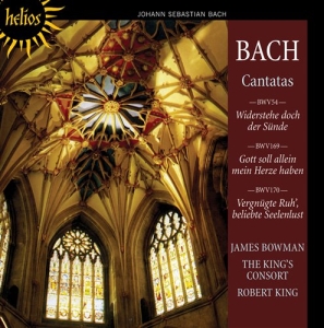 Bach - Cantatas 54 / 169 / 170 in der Gruppe Externt_Lager / Naxoslager bei Bengans Skivbutik AB (687239)
