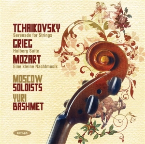 Tchaikovsky/Grieg/Mozart - Favourite Works For Strings in der Gruppe Externt_Lager / Naxoslager bei Bengans Skivbutik AB (687801)