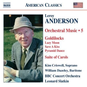 Anderson - Orchestral Works Vol 5 in der Gruppe Externt_Lager / Naxoslager bei Bengans Skivbutik AB (688437)