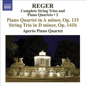 Reger - String Trios And Piano Quartets Vol in der Gruppe Externt_Lager / Naxoslager bei Bengans Skivbutik AB (688455)