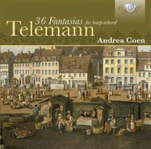 Telemann G P - 36 Fantasies For Harpsichord in der Gruppe Externt_Lager / Naxoslager bei Bengans Skivbutik AB (688489)