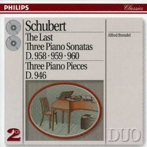 Schubert - Pianosonat D 958-960 in der Gruppe CD / Klassiskt bei Bengans Skivbutik AB (688490)