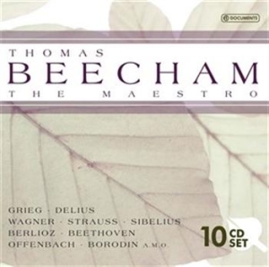 Sir Thomas Beecham - Beecham - The Maestro in der Gruppe CD bei Bengans Skivbutik AB (688564)