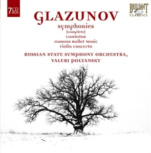 Glazunov Alexander - Complete 8 Symphonies in der Gruppe CD bei Bengans Skivbutik AB (688851)