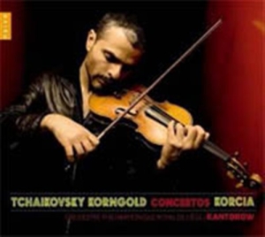 Tchaikovsky / Korngold - Violin Concertos in der Gruppe Externt_Lager / Naxoslager bei Bengans Skivbutik AB (689517)