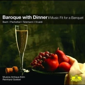 Goebel Reinhard - Baroque Dinner Menu in der Gruppe CD / Klassiskt bei Bengans Skivbutik AB (690647)