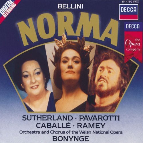 Bellini - Norma Kompl in der Gruppe CD / Klassiskt bei Bengans Skivbutik AB (690674)