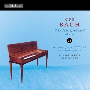 Cpe Bach - Solo Keyboard Music Vol 23 in der Gruppe Externt_Lager / Naxoslager bei Bengans Skivbutik AB (691655)