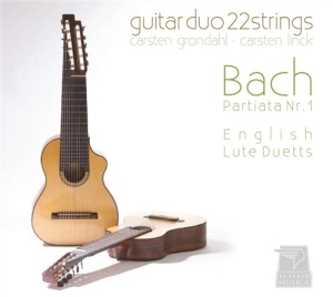 Bach J S - Guitar Duo 22 Strings in der Gruppe Externt_Lager / Naxoslager bei Bengans Skivbutik AB (691683)