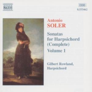 Soler Antonio - Sonatas For Harpsichord Vol 1 in der Gruppe Externt_Lager / Naxoslager bei Bengans Skivbutik AB (692281)