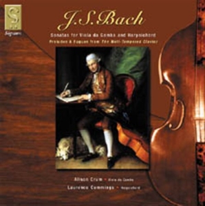 Bach J S - Sonatas For Viola Da Gamba& Prelude in der Gruppe Externt_Lager / Naxoslager bei Bengans Skivbutik AB (692964)