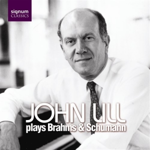 Brahms J - John  Lill Plays Brahms And Schuman in der Gruppe CD / Klassiskt bei Bengans Skivbutik AB (692979)