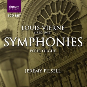 Vierne Louis - Louis Vierne Organ Symphonies in der Gruppe CD bei Bengans Skivbutik AB (693212)