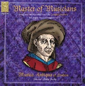 Musiqua Antiqua - Master Of Musicians: Josquin Des Pr in der Gruppe Externt_Lager / Naxoslager bei Bengans Skivbutik AB (693266)
