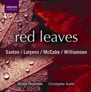 Brunel Ensemble - Red Leaves in der Gruppe CD / Klassiskt bei Bengans Skivbutik AB (693282)
