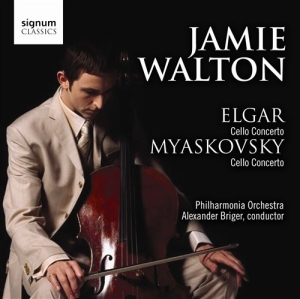 Walton Jamie - Elgar/Myaskovsky Cello Concertos in der Gruppe Externt_Lager / Naxoslager bei Bengans Skivbutik AB (693322)