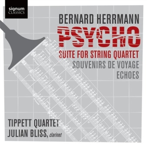 Herrmann Bernard - Psycho Suite For String Quartet in der Gruppe CD bei Bengans Skivbutik AB (693424)