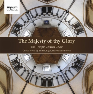 Temple Church Choir - The Majesty Of Thy Glory in der Gruppe Externt_Lager / Naxoslager bei Bengans Skivbutik AB (693464)