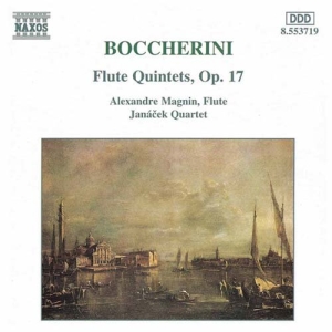 Boccherini Luigi - Flute Quintets Op 17 in der Gruppe Externt_Lager / Naxoslager bei Bengans Skivbutik AB (693508)