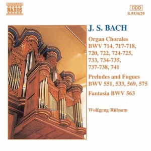 Bach Johann Sebastian - Organ Chorales in der Gruppe CD / Klassiskt bei Bengans Skivbutik AB (693512)