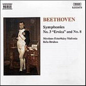 Beethoven Ludwig Van - Symphonies Nos 3 & 8 in der Gruppe Externt_Lager / Naxoslager bei Bengans Skivbutik AB (693520)