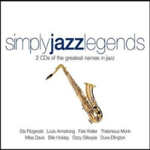 Blandade Artister - Simply Jazz Legends in der Gruppe CD / Bestseller bei Bengans Skivbutik AB (693538)