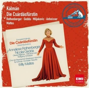 Anneliese Rothenberger - Die Csárdásfürstin in der Gruppe CD bei Bengans Skivbutik AB (693791)