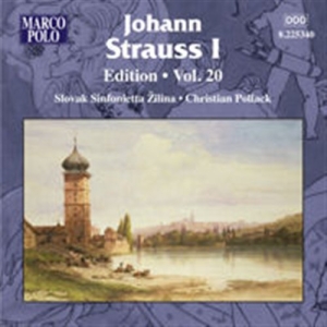 Johann Strauss I - Edition Vol.20 in der Gruppe Externt_Lager / Naxoslager bei Bengans Skivbutik AB (693840)