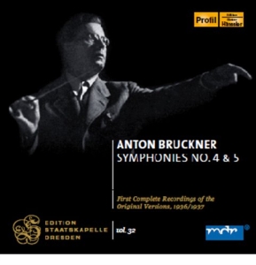 Bruckner - Symphonies No 4&5 in der Gruppe CD bei Bengans Skivbutik AB (693848)