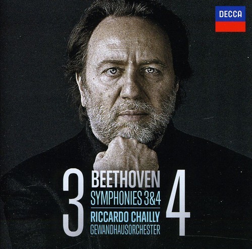 Beethoven - Symfoni 3 & 4 in der Gruppe CD / Klassiskt bei Bengans Skivbutik AB (694335)