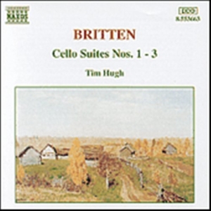 Britten Benjamin - Cello Suites 1-3 in der Gruppe Externt_Lager / Naxoslager bei Bengans Skivbutik AB (694403)