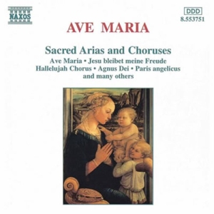 Various - Ave Maria - Sacred Arias And Chorus in der Gruppe CD / Klassiskt,Reggae bei Bengans Skivbutik AB (695278)