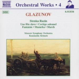 Glazunov Alexander - Orchestral Works 4 in der Gruppe Externt_Lager / Naxoslager bei Bengans Skivbutik AB (695326)