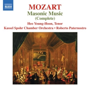 Mozart - Complete Masonic Music in der Gruppe Externt_Lager / Naxoslager bei Bengans Skivbutik AB (695792)