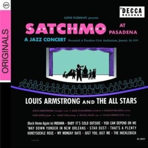 Louis Armstrong - Satchmo In Pasadena in der Gruppe Minishops / Louis Armstrong bei Bengans Skivbutik AB (696060)