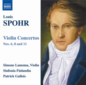 Spohr - Violin Concertos 6 / 8 / 11 in der Gruppe Externt_Lager / Naxoslager bei Bengans Skivbutik AB (696090)