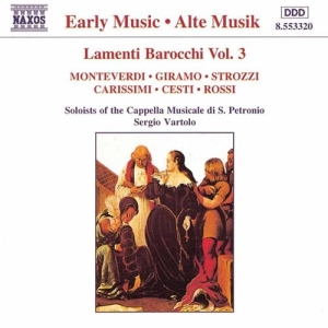 Various - Lamenti Barocchi Vol 3 in der Gruppe CD bei Bengans Skivbutik AB (696924)