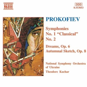 Prokofiev Sergey - Symphonies 1 & 2 in der Gruppe Externt_Lager / Naxoslager bei Bengans Skivbutik AB (696930)