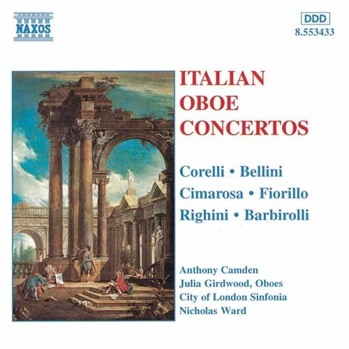 Various - Italian Oboe Concertos in der Gruppe CD / Bestseller bei Bengans Skivbutik AB (696937)