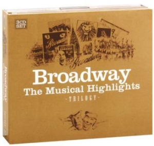 V/A - Broadway Trilogy in der Gruppe CD / Film/Musikal bei Bengans Skivbutik AB (697201)