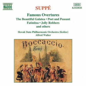 Suppe Franz - Famous Overtures in der Gruppe CD bei Bengans Skivbutik AB (697905)