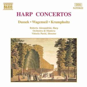 Dussek/Wagenseil/Kumpholtz - Harpe Concertos in der Gruppe Externt_Lager / Naxoslager bei Bengans Skivbutik AB (697912)