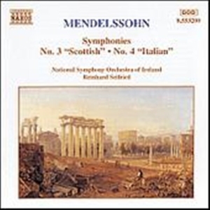 Mendelssohn Felix - Symphonies 3 & 4 in der Gruppe Externt_Lager / Naxoslager bei Bengans Skivbutik AB (697914)