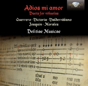 Various - Adios Mi Amor: Duets For Vihuelas in der Gruppe CD bei Bengans Skivbutik AB (698044)