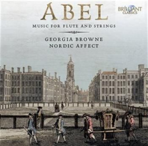 Abel Carl Friedrich - Music For Flute And Strings in der Gruppe CD bei Bengans Skivbutik AB (698047)