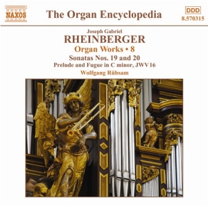 Rheinberger - Organ Works Vol 8 in der Gruppe Externt_Lager / Naxoslager bei Bengans Skivbutik AB (698284)
