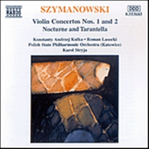 Szymanowski Karol - Violin Concertos 1 & 2 in der Gruppe Externt_Lager / Naxoslager bei Bengans Skivbutik AB (698534)