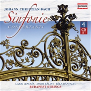 Jc Bach - Sinfonie Concertanti in der Gruppe CD bei Bengans Skivbutik AB (698715)