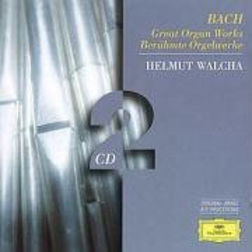 Bach - Berömda Orgelverk in der Gruppe CD / Klassiskt bei Bengans Skivbutik AB (698957)
