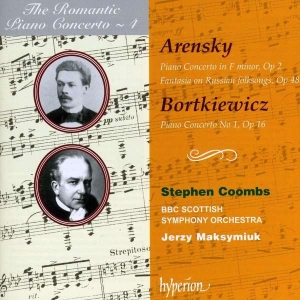Arensky Anton - Piano Conc /Bortkiewicz in der Gruppe Externt_Lager / Naxoslager bei Bengans Skivbutik AB (699192)